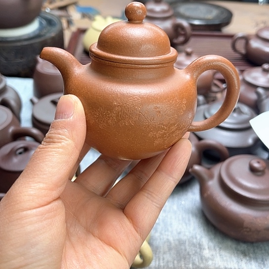段泥茶壶沧*黄龙山原矿