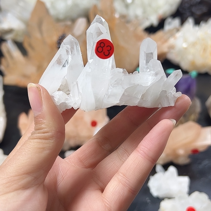 水晶未镶嵌珠宝半成品