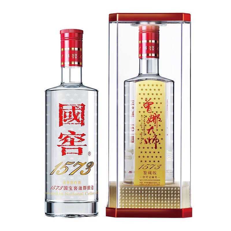 国窖1573  【大促】曾娜 鉴藏 38度500ml*1瓶 浓香型白酒
