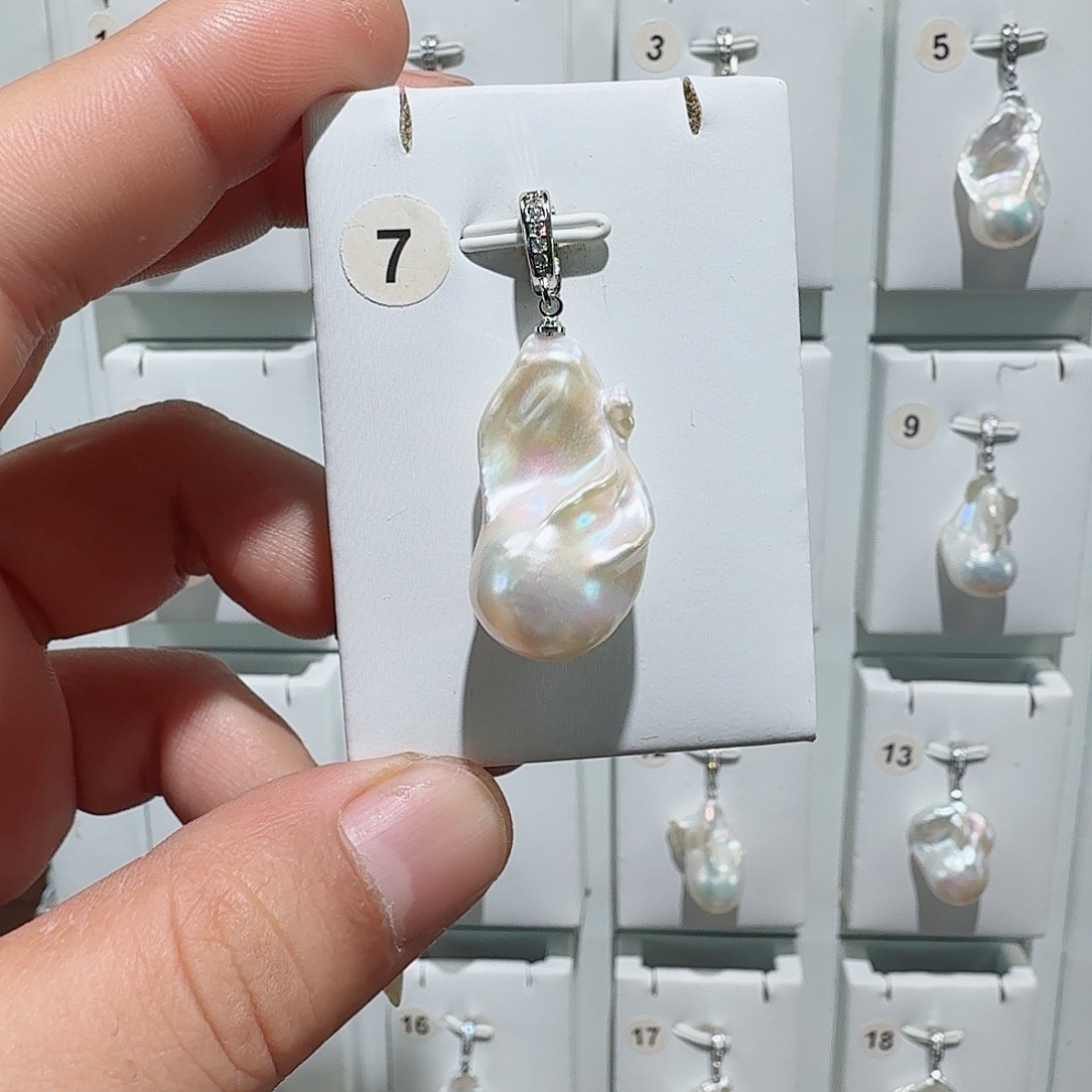 颈饰淡水珍珠合金