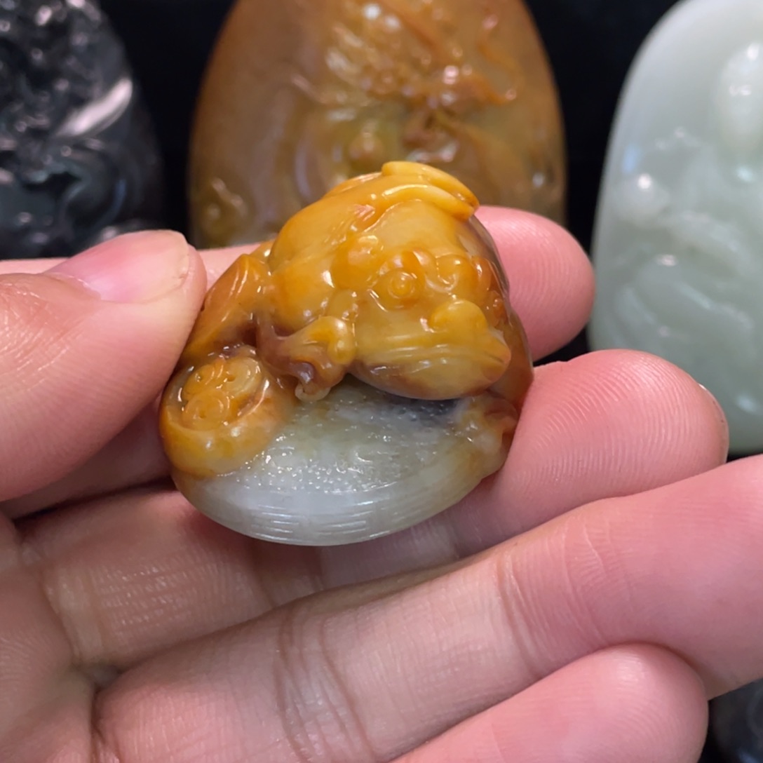 和田玉挂件未镶嵌随*