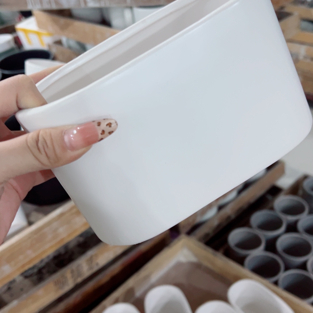 有孔，陶瓷花盆满10米包邮发货