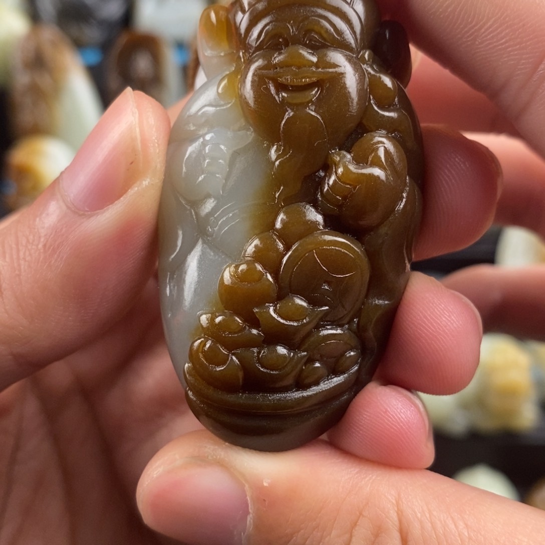 和田玉挂件未镶嵌