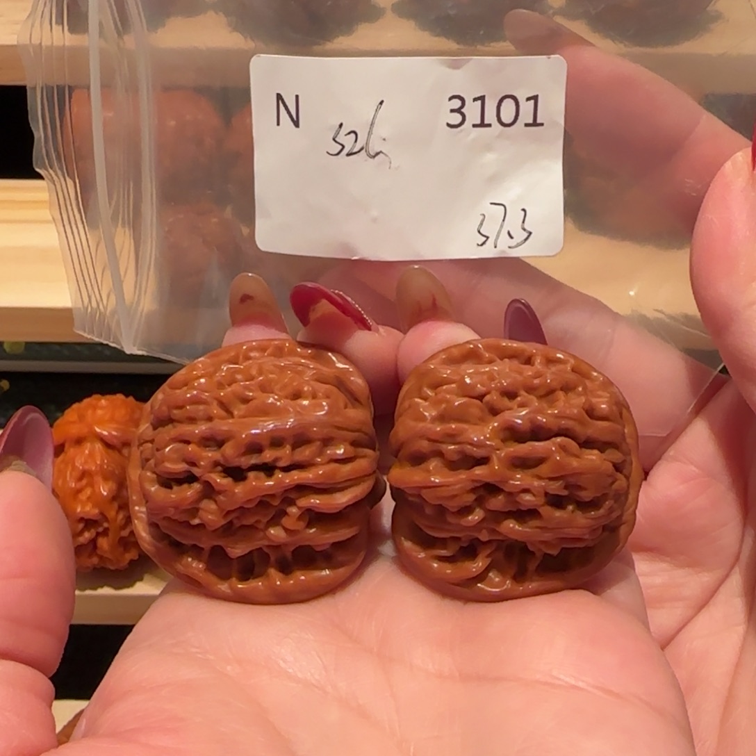 ****龍文玩核桃吊坠四座楼37精品