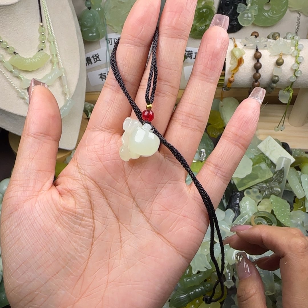 蛇纹石玉岫玉未镶嵌