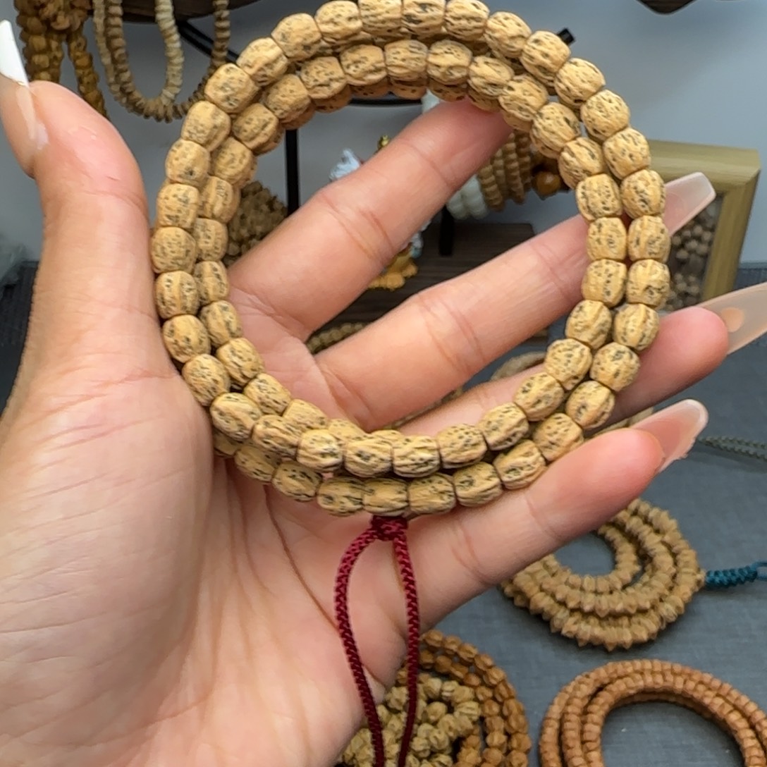 手串/手链柏木麻皮高桩