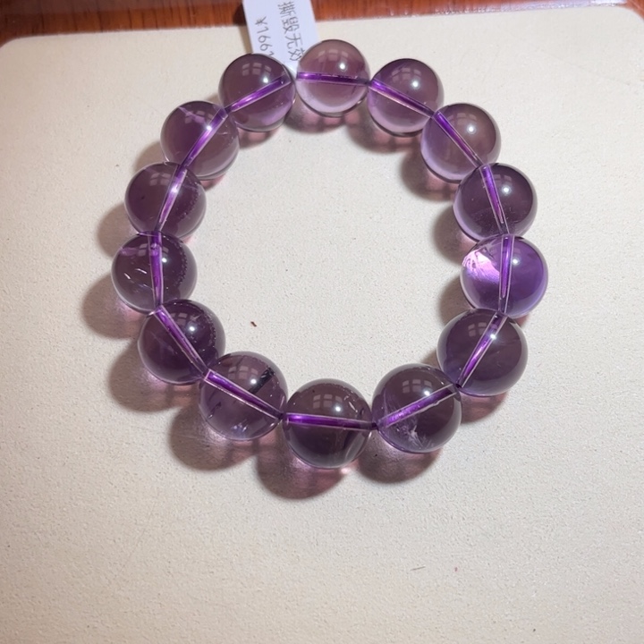 水晶手链未镶嵌紫水晶