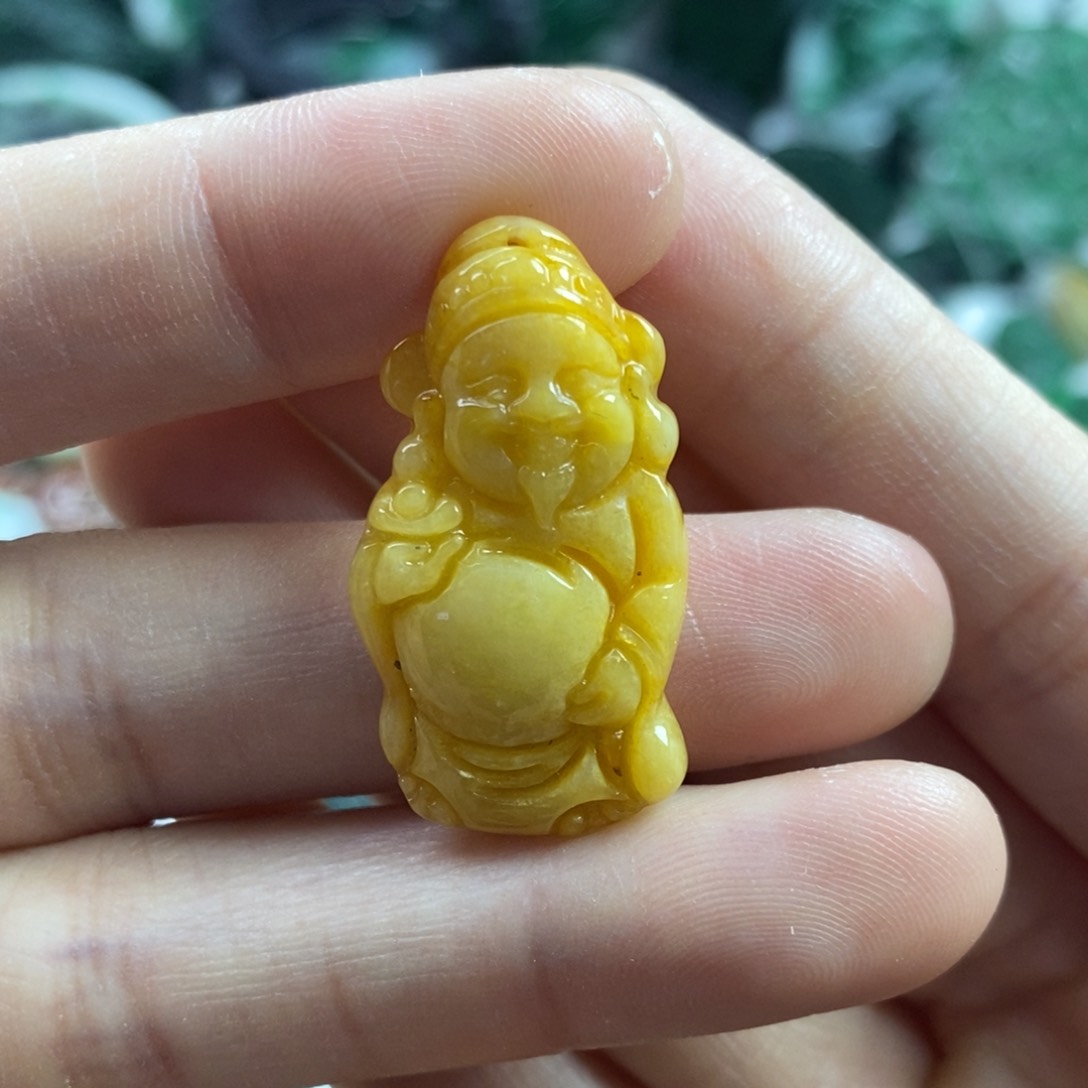 翡翠颈饰未镶嵌吊坠