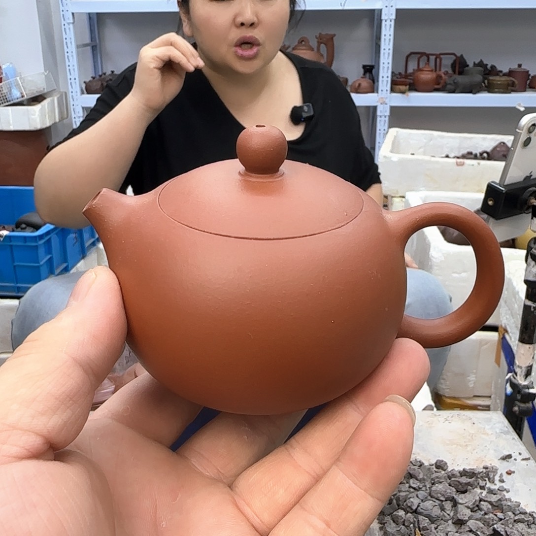 茶壶紫砂宜兴紫砂壶瑕疵处理