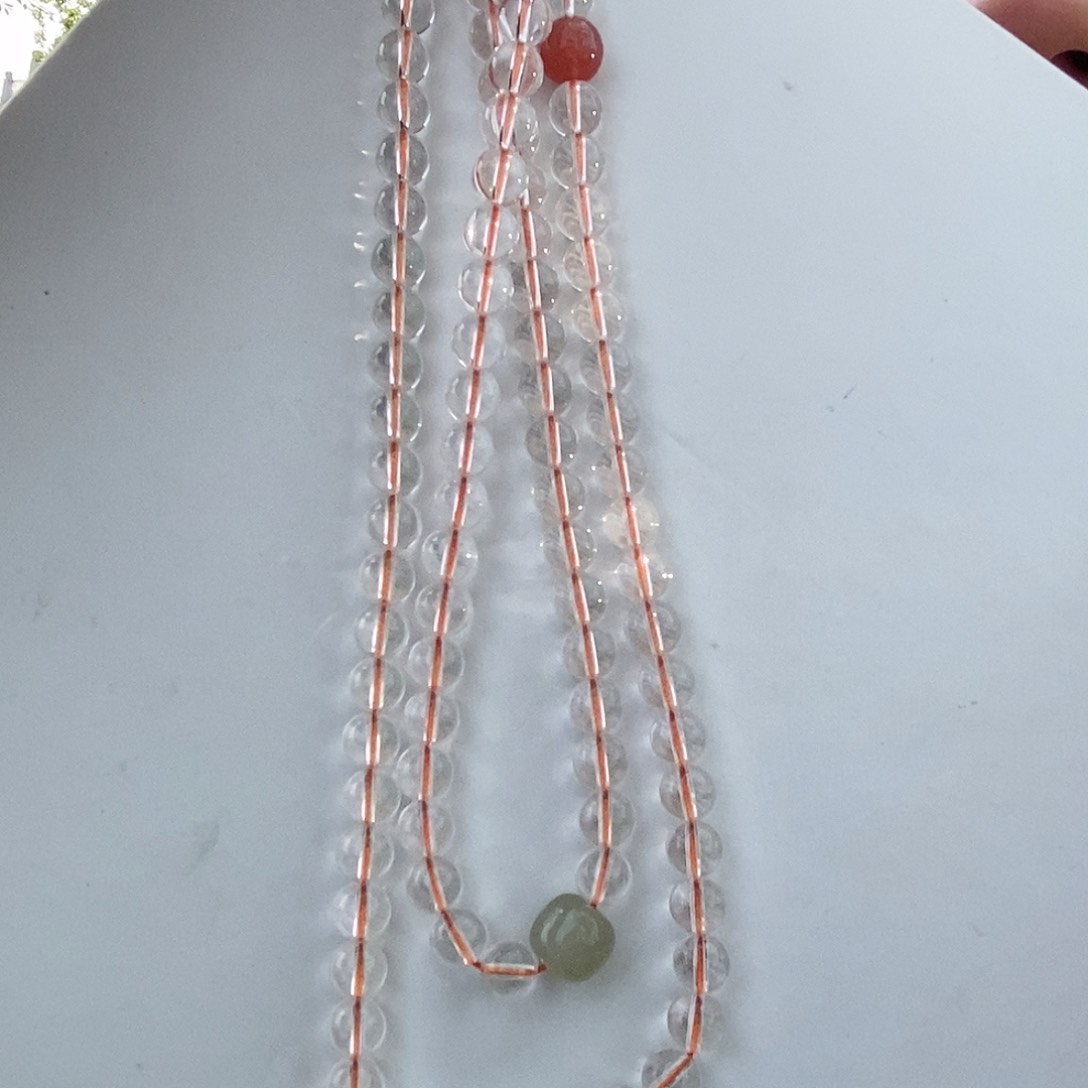 水晶手链未镶嵌多样性发一