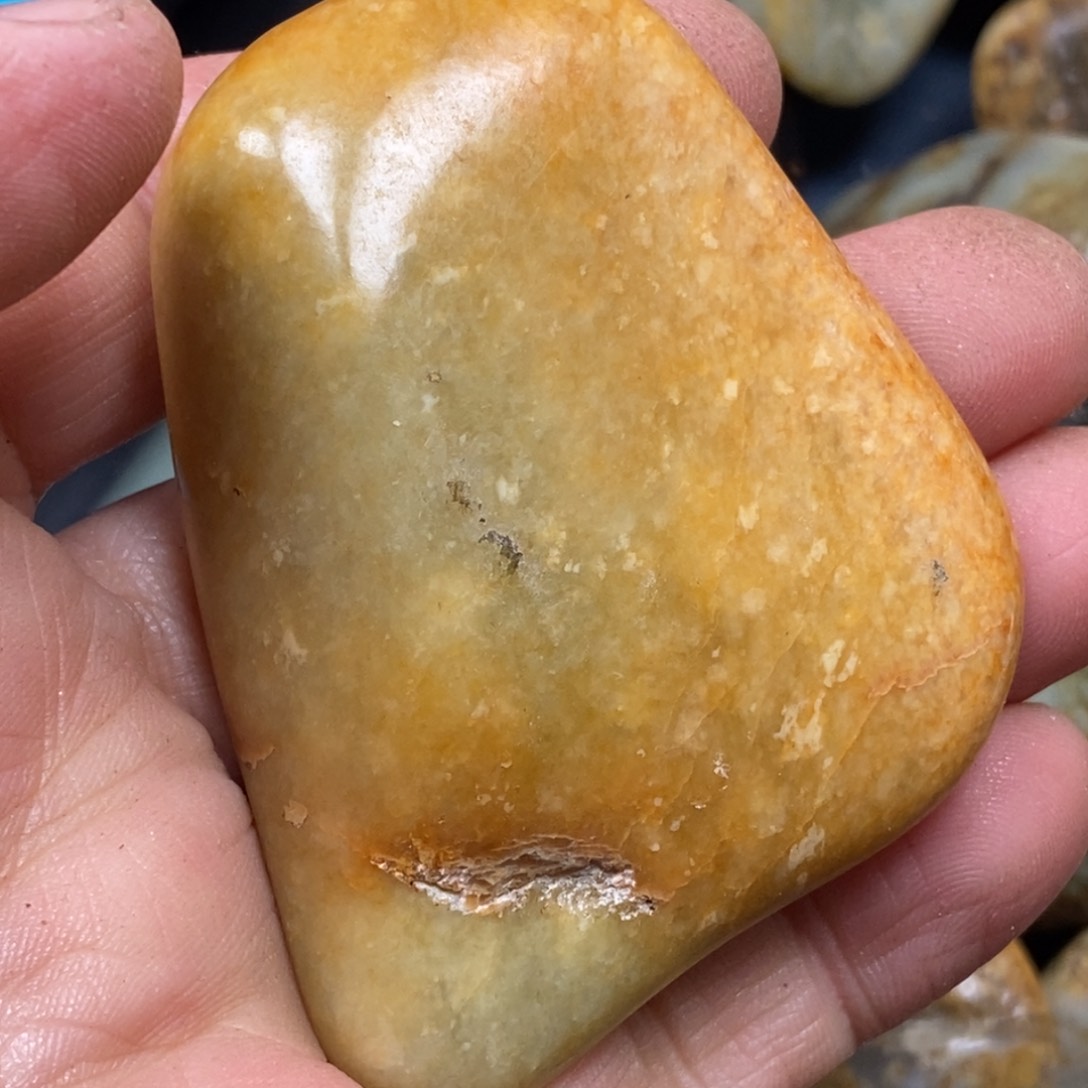 和田玉挂件铂Pt950镶嵌