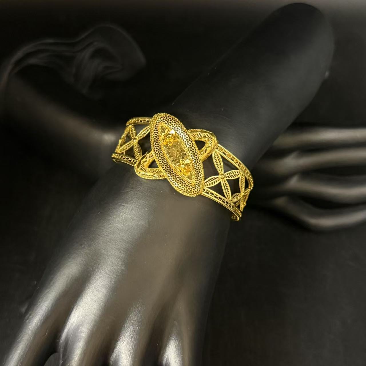 娅然黄金   足金999   16.82g   手镯