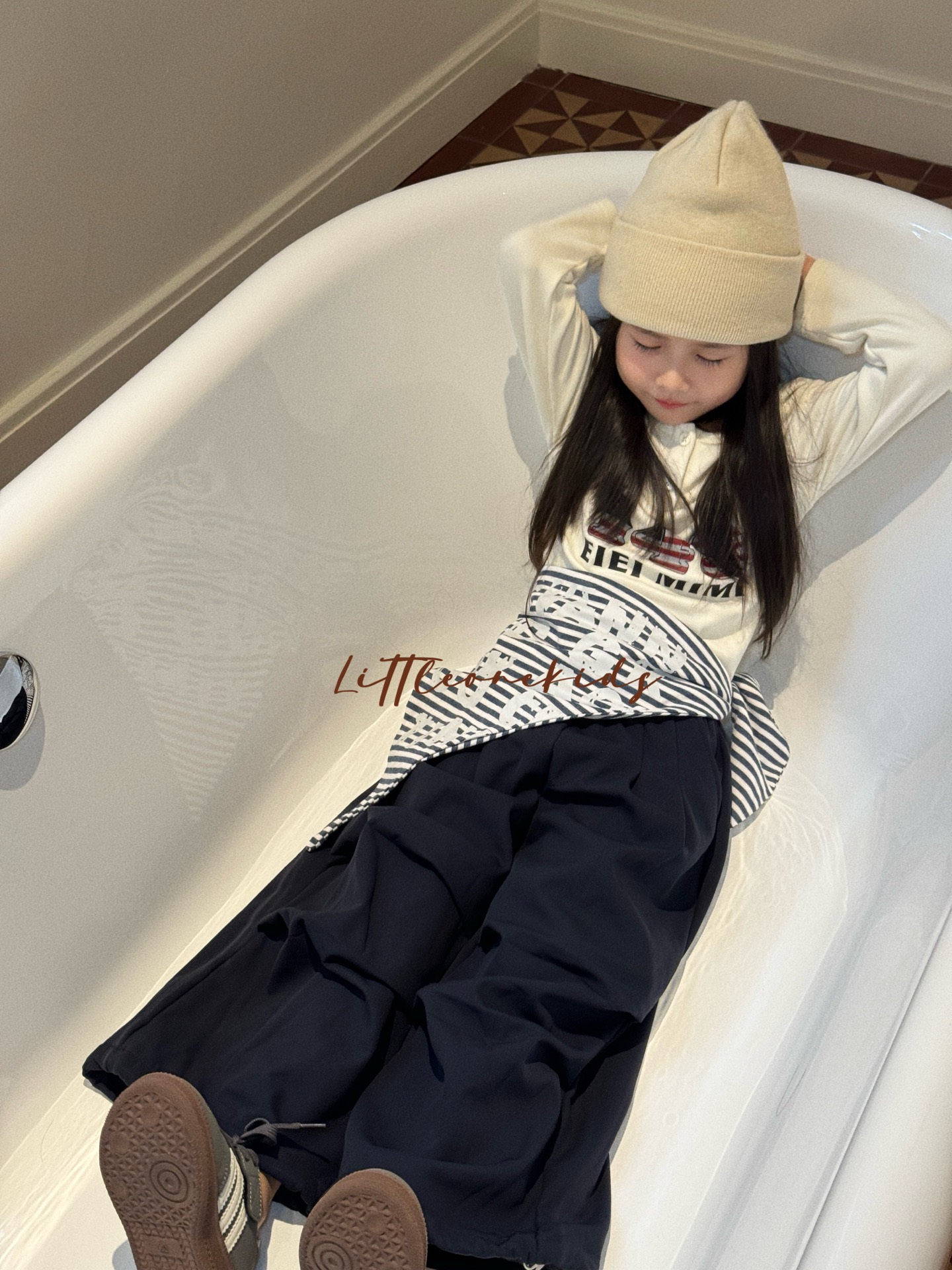 小一家百搭美式T白色765-NO退换