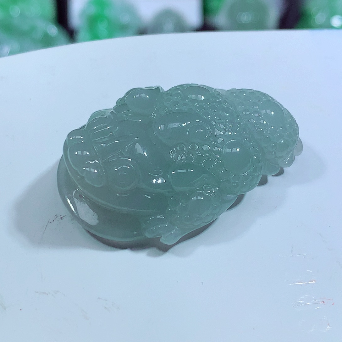 翡翠颈饰未镶嵌缅甸翡翠