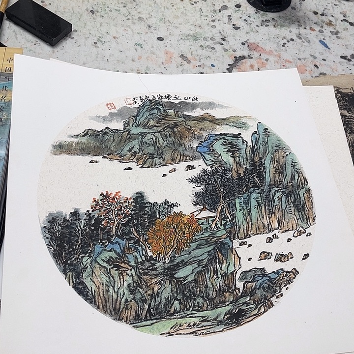 姜奇老师花鸟作品50×50