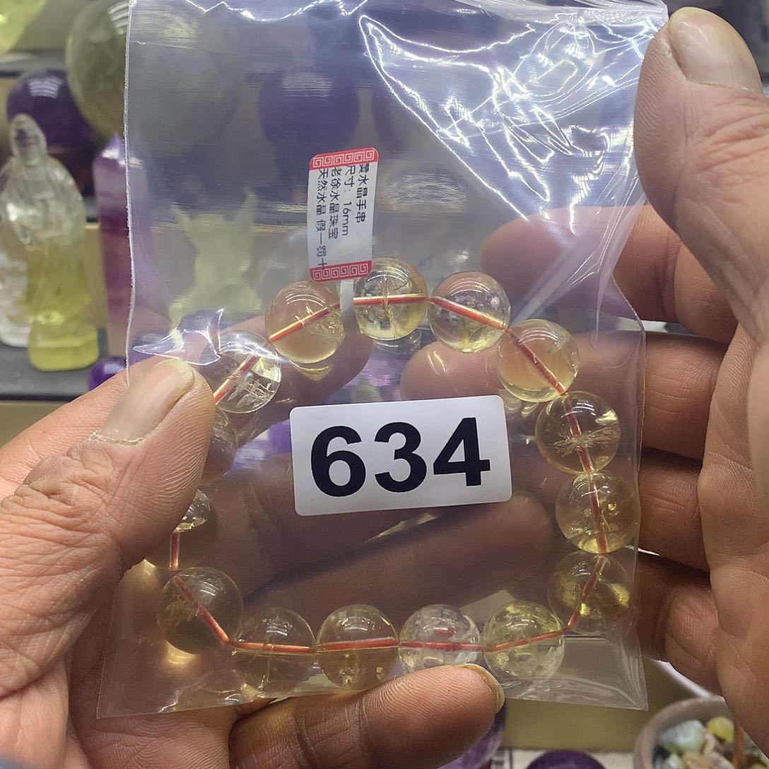 水晶手链634未镶嵌壞****?