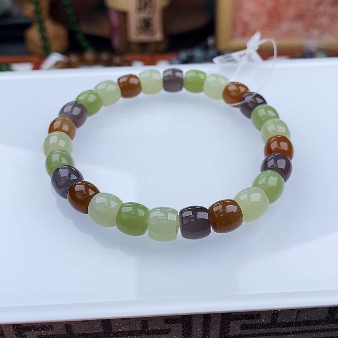 和田玉手链未镶嵌