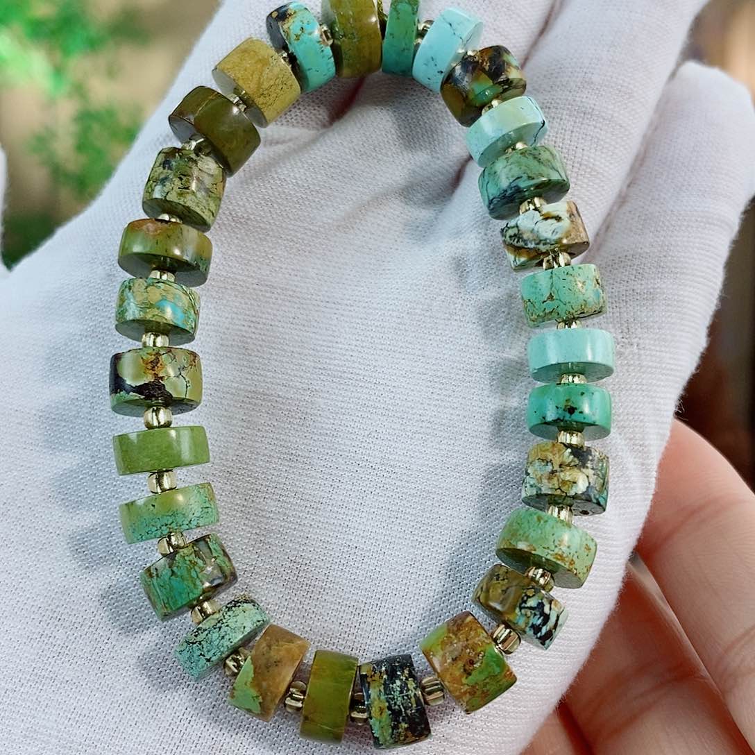 绿松石珠宝奇石未镶嵌