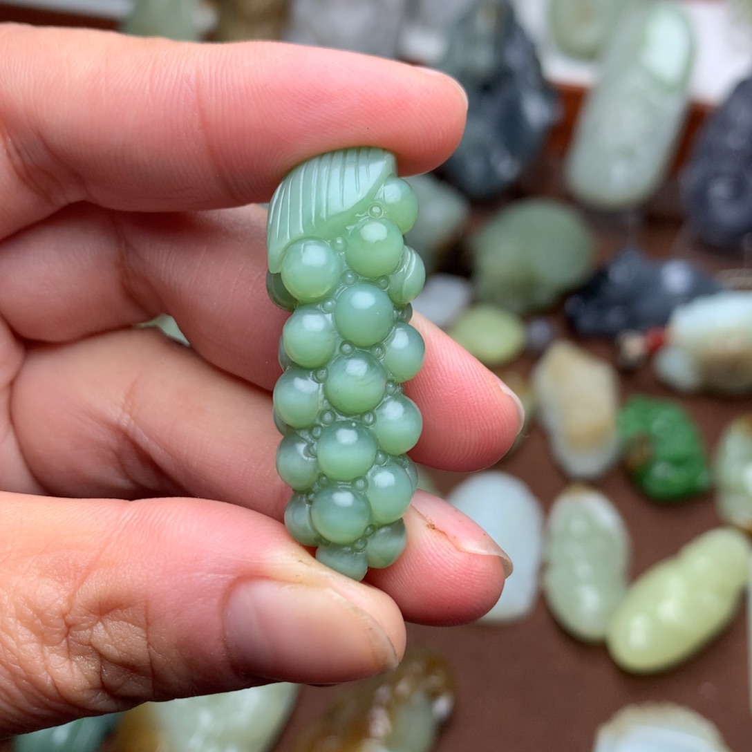 和田玉挂件未镶嵌勇**前