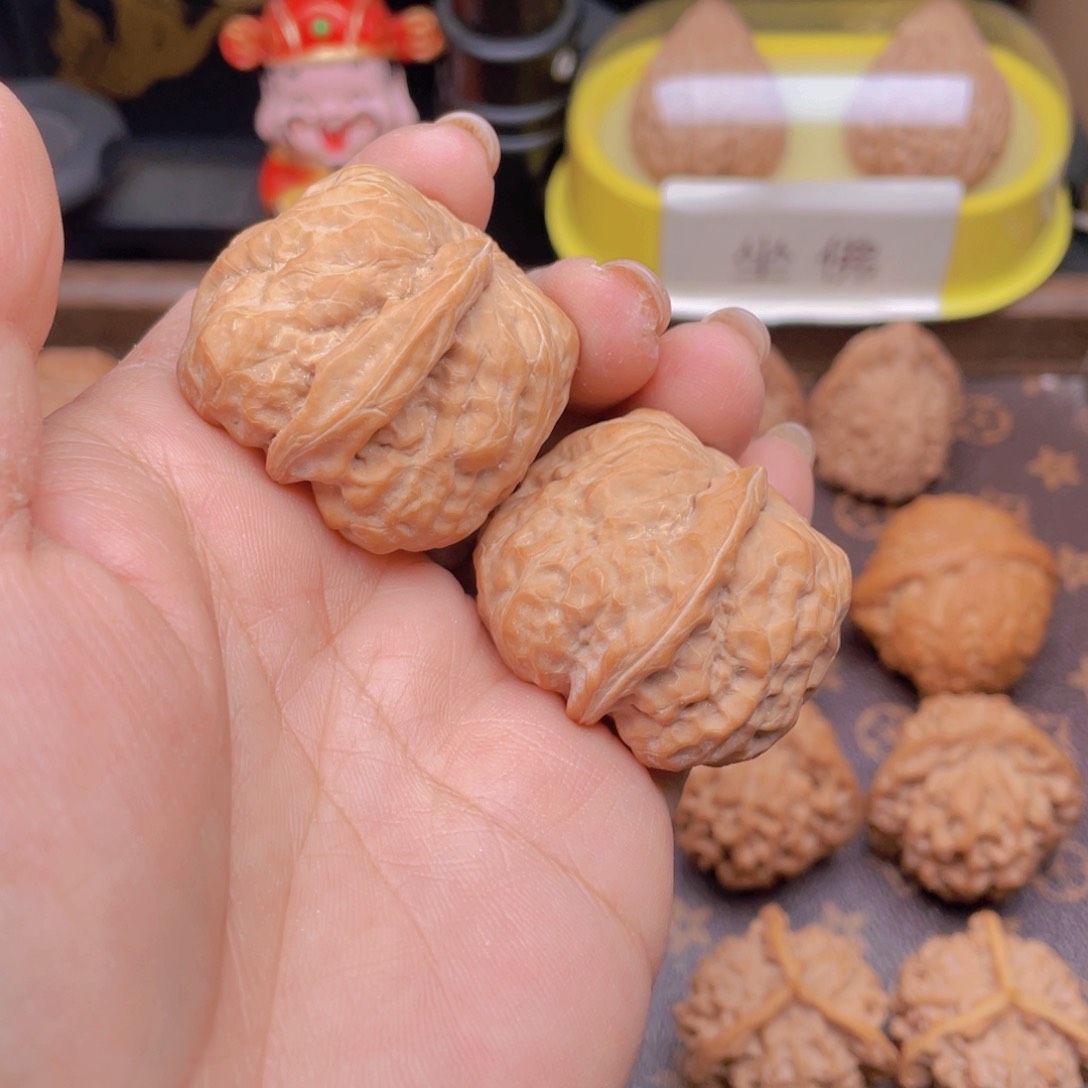 文玩核桃吊坠蛤蟆头一帆风顺33