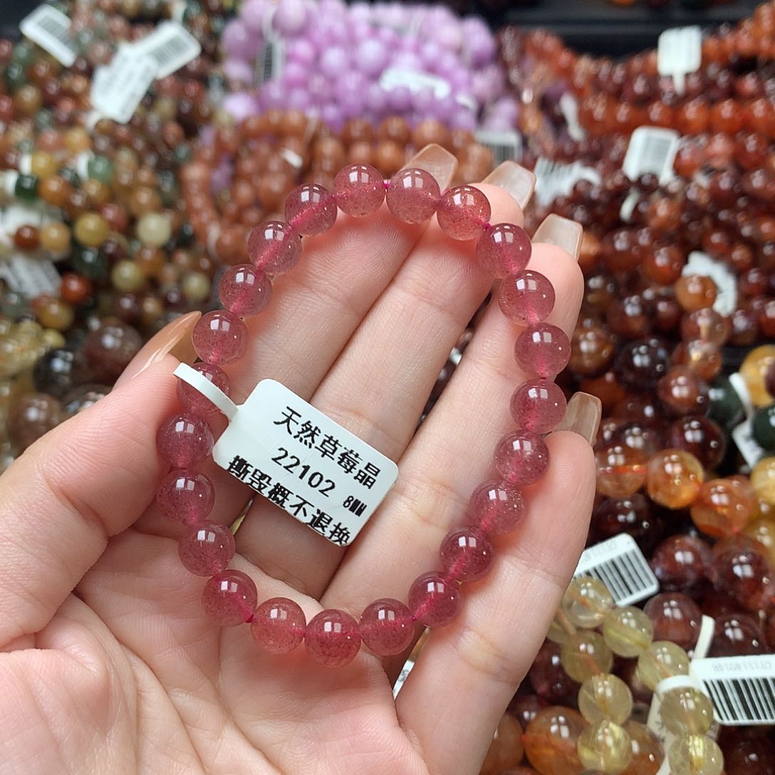 未镶嵌手链水晶，