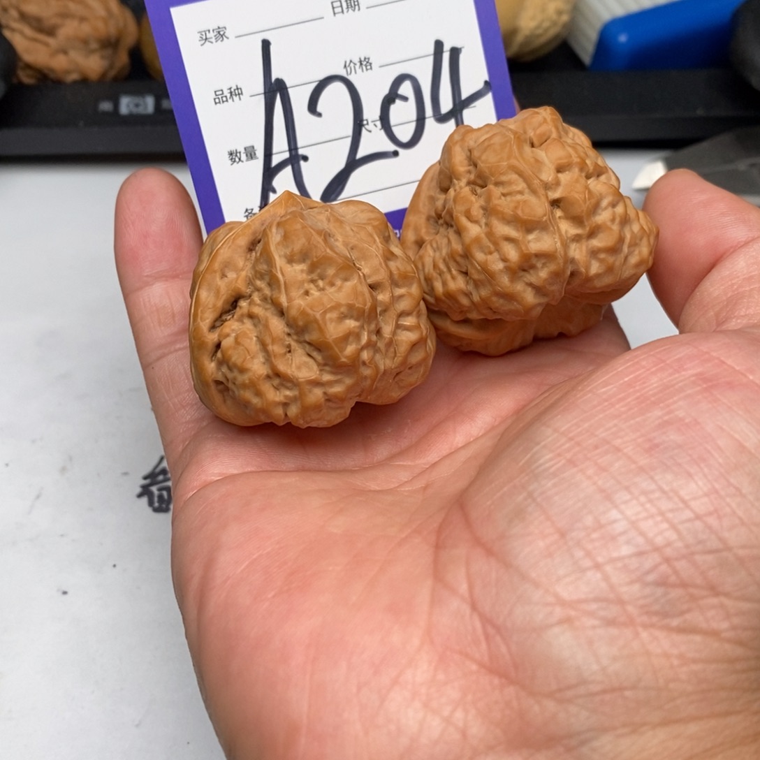 柔***卉核桃手串/手链A204蛤蟆头