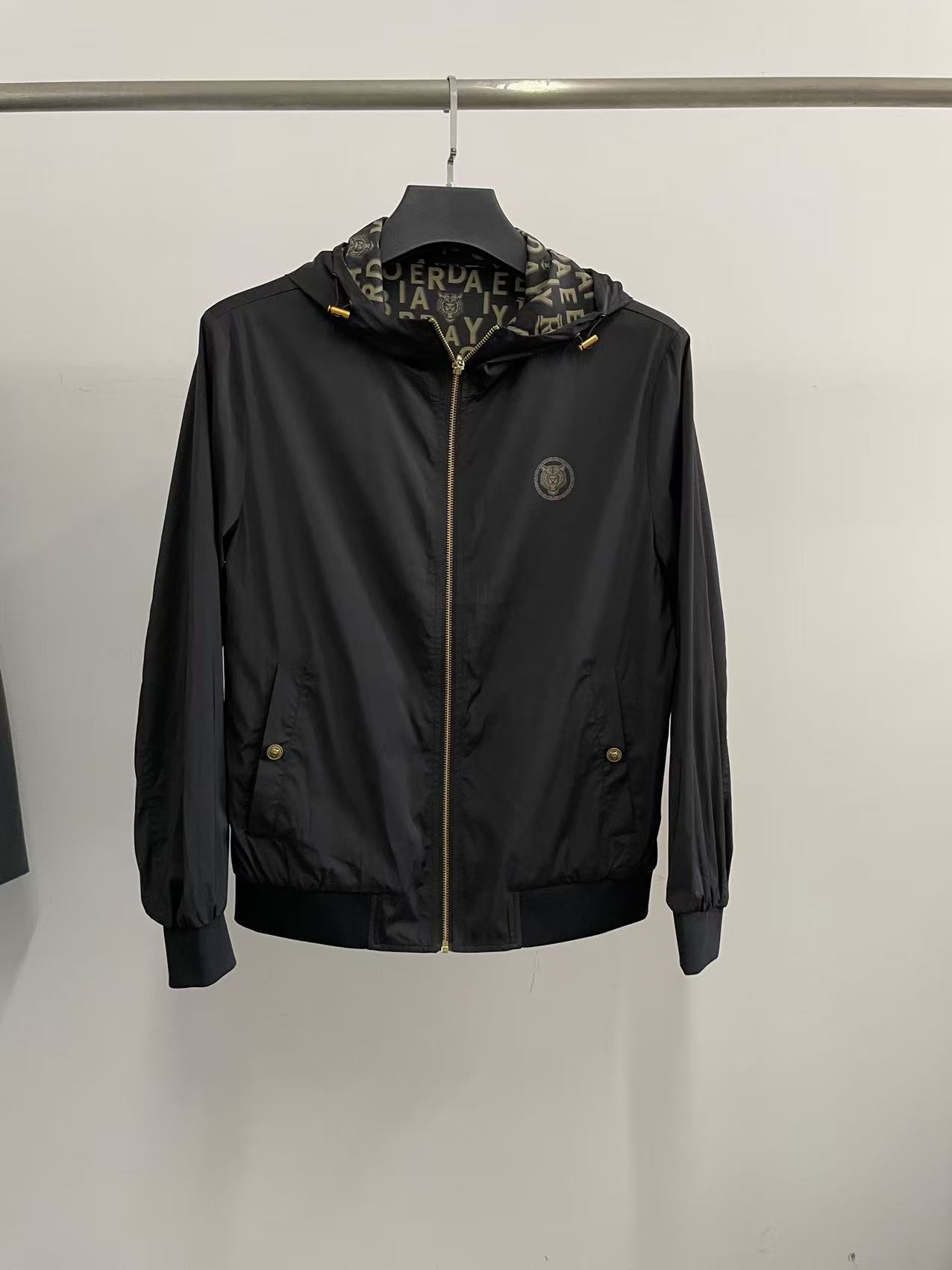 jk733男士秋季新款连帽休闲简约双面穿上衣外套