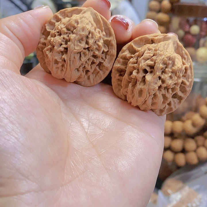 【闪购商品】文玩核桃把件40.5老款狮子头