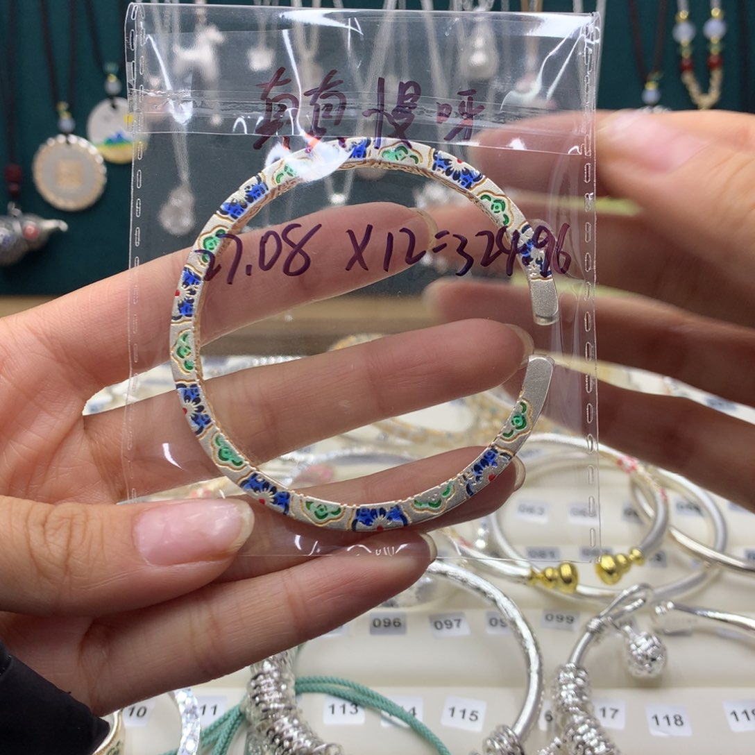 足银足银手镯手镯