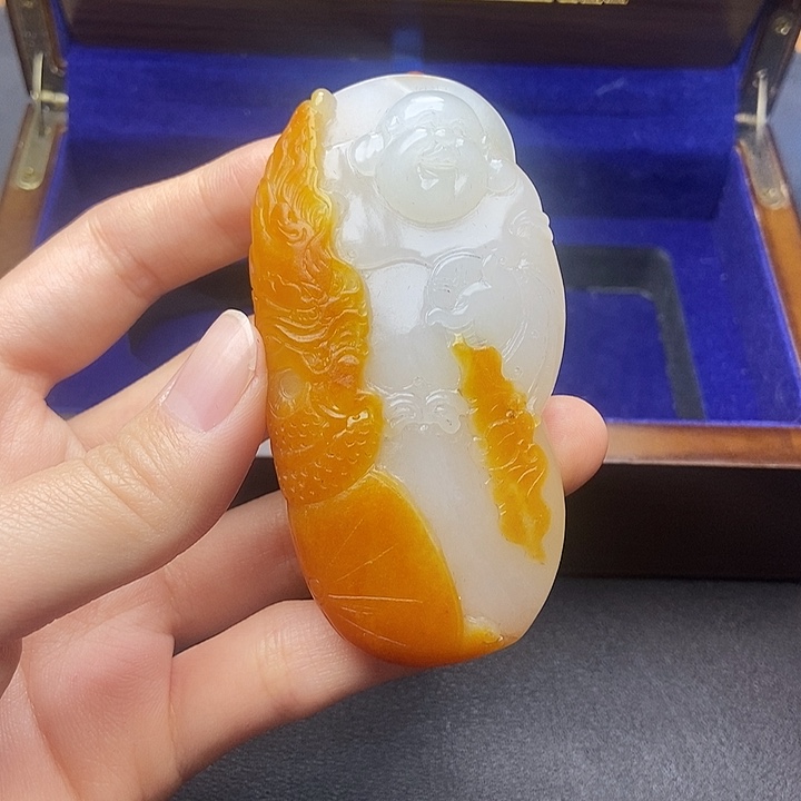 和田玉挂件未镶嵌N