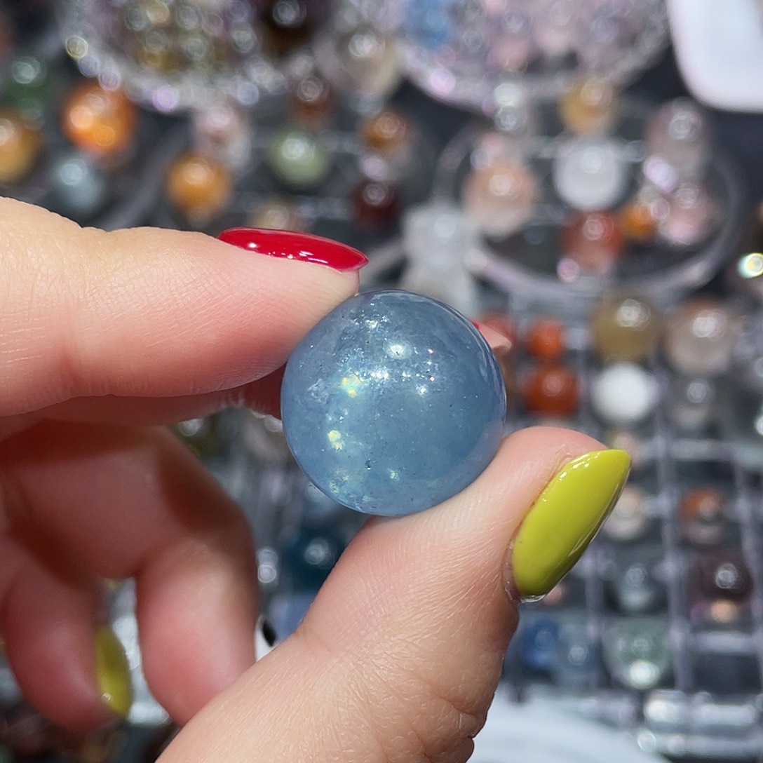 水晶天然水晶未镶嵌丁**贝