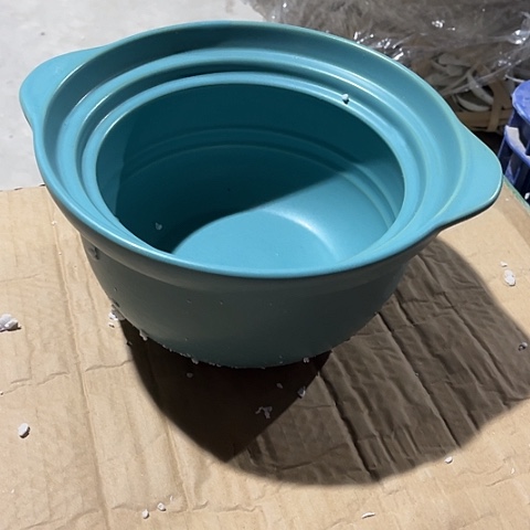 微瑕，明火，口径22，高10无盖，2L