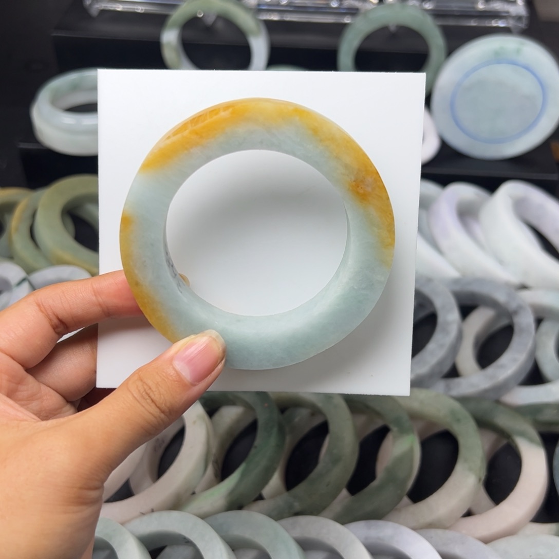 定制翡翠翡翠手镯未镶嵌木****n