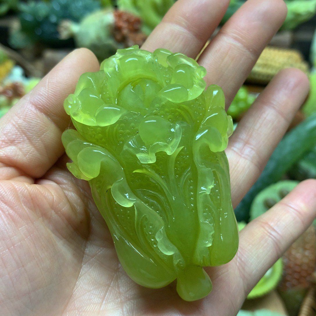 蛇纹石玉手把未镶嵌