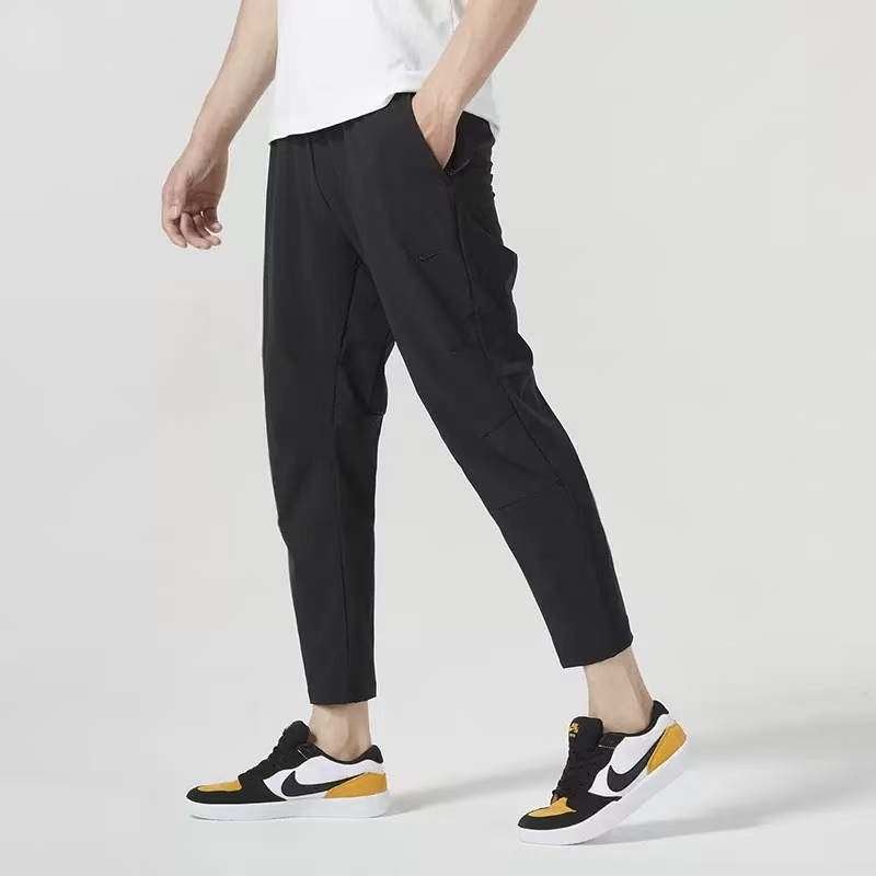 Nike耐克男子速干透气跑步长裤夏季休闲训练梭织运动裤FB7547010