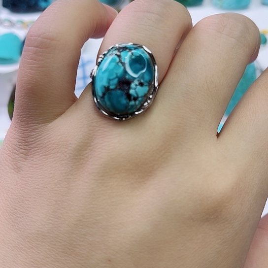 绿松石珠宝奇石未镶嵌