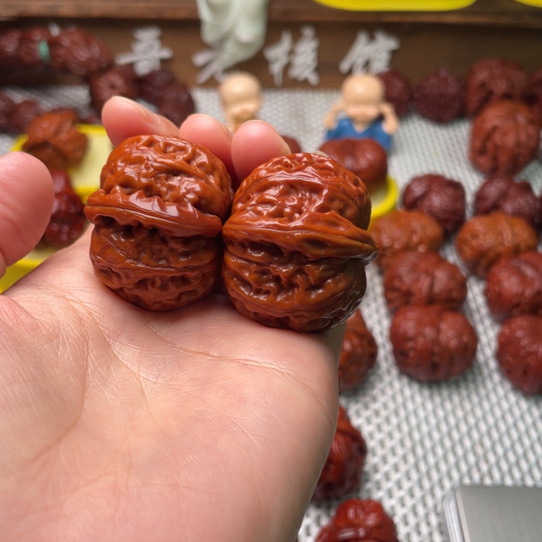 吊坠文玩核桃文玩核桃 手把件 元宝 