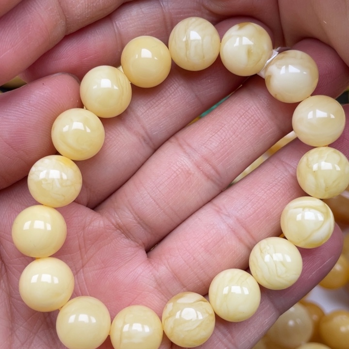 裸石蜜蜡未镶嵌蜜蜡11➕手串