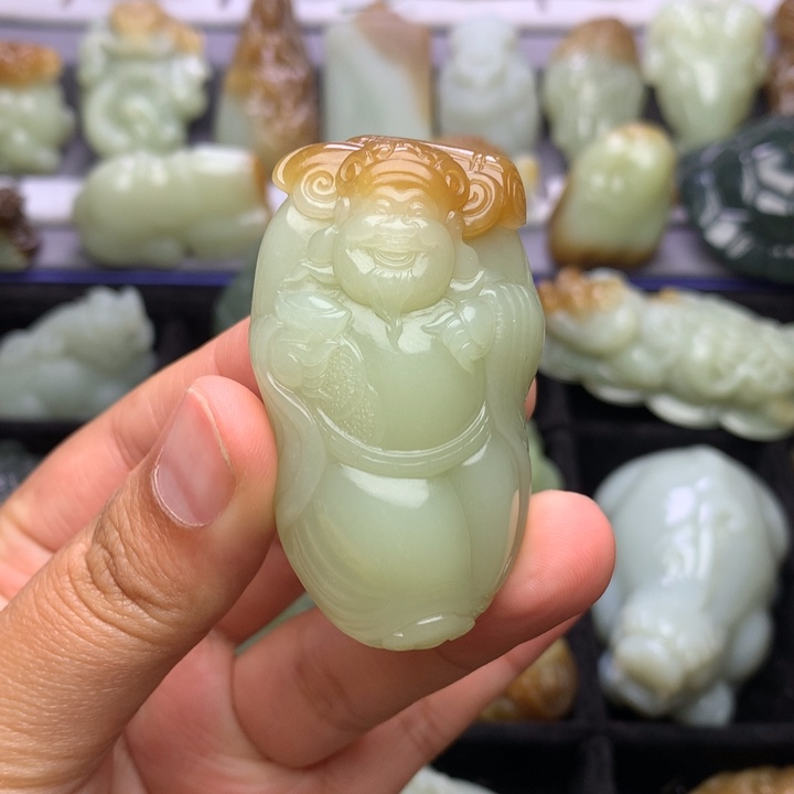 未镶嵌和田玉挂件（****）