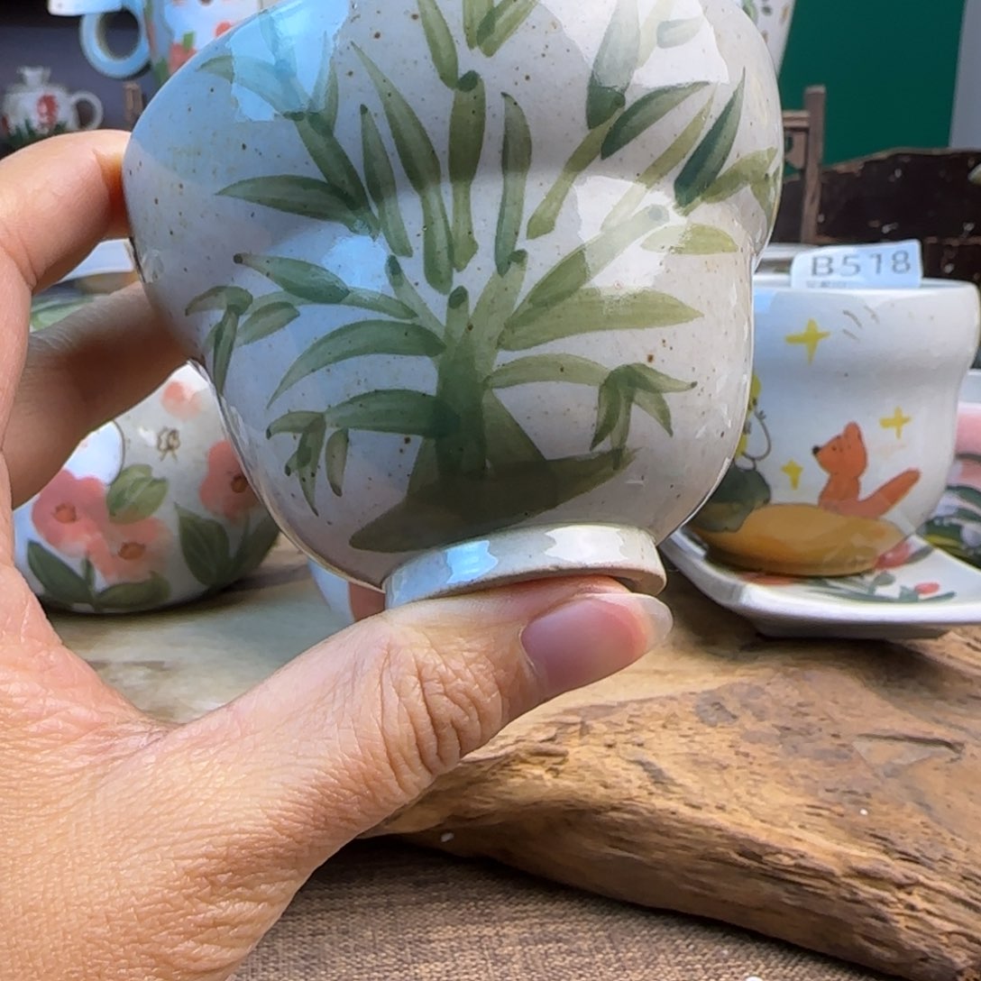 592 景德镇高温釉下彩手绘陶瓷