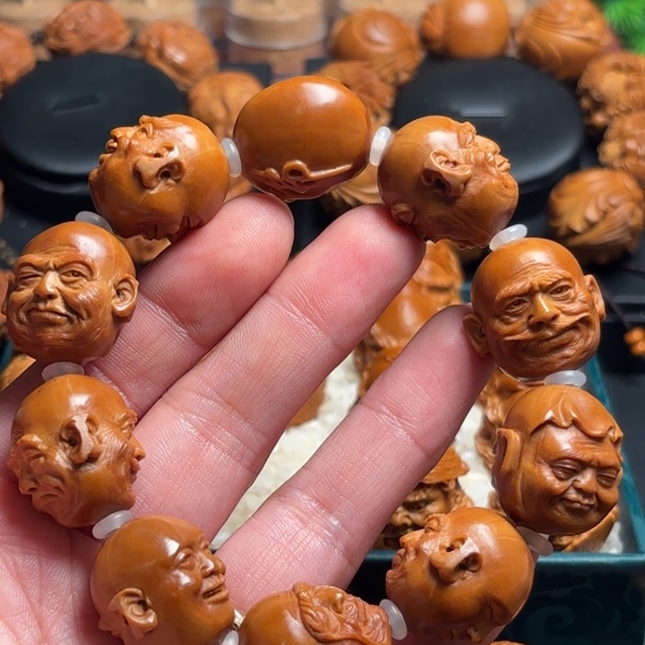 橄榄核手串/手链切*闹手串