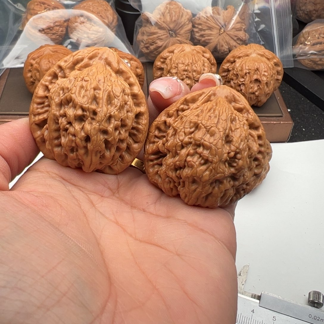 文玩核桃把件金公子41