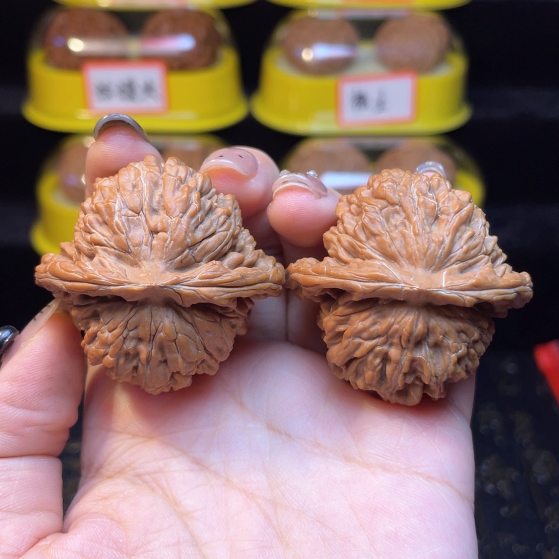 文玩核桃把件四座楼42