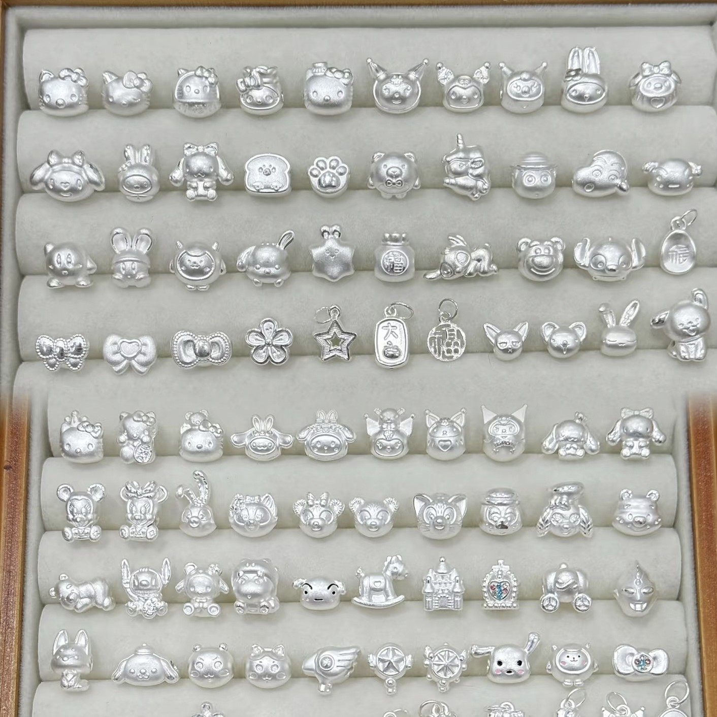 足银银制品 足银银制品时尚diy配件（按克称重）手工简约精致银扣头