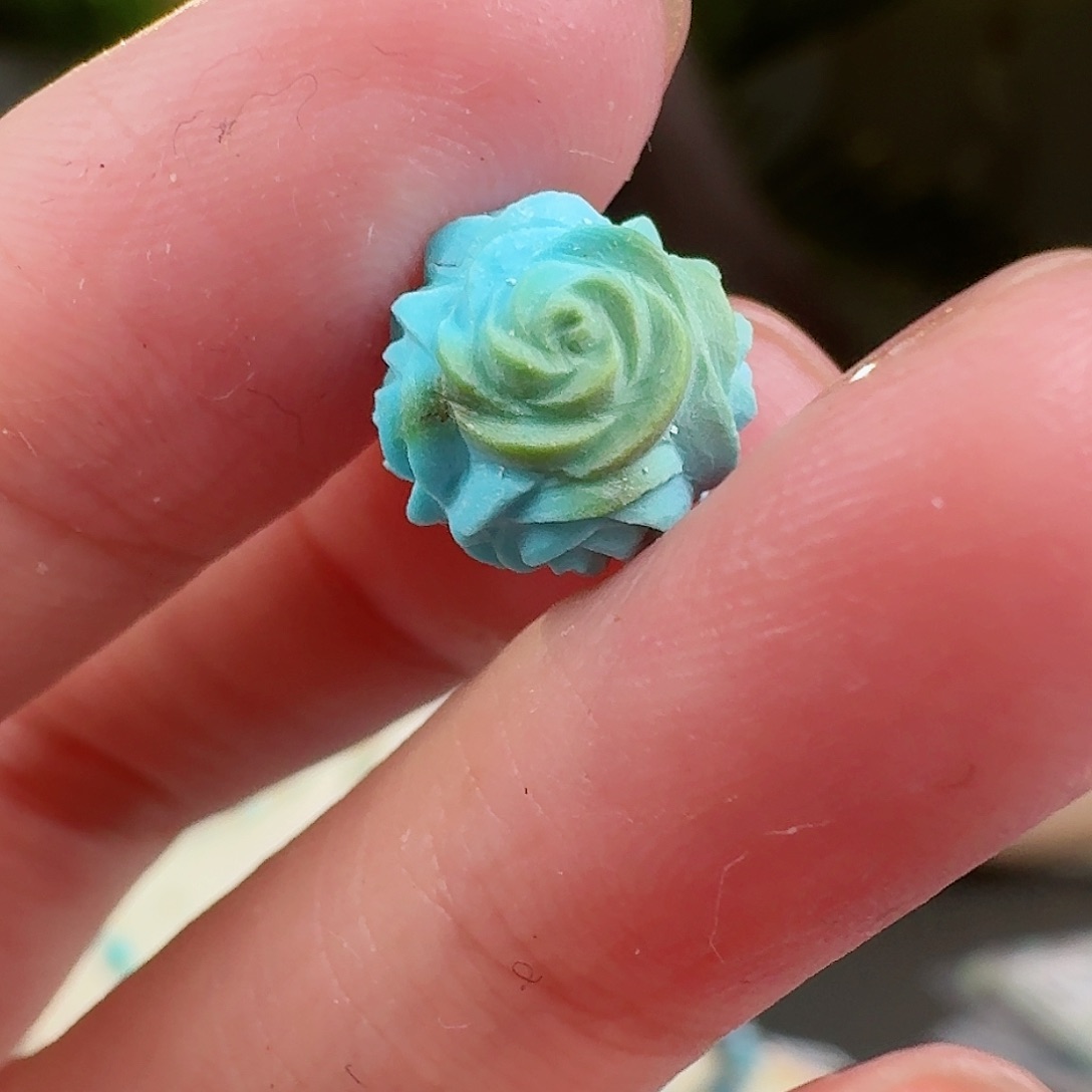 绿松石珠宝奇石未镶嵌