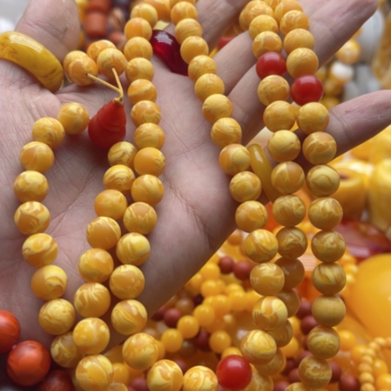 【闪购商品】树脂制品古**昭108佛珠手串