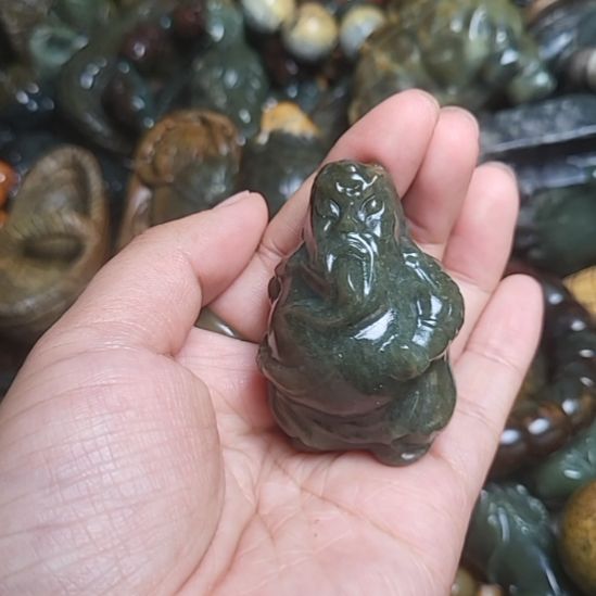岫岩河磨玉（透闪石质玉）未镶嵌挂件