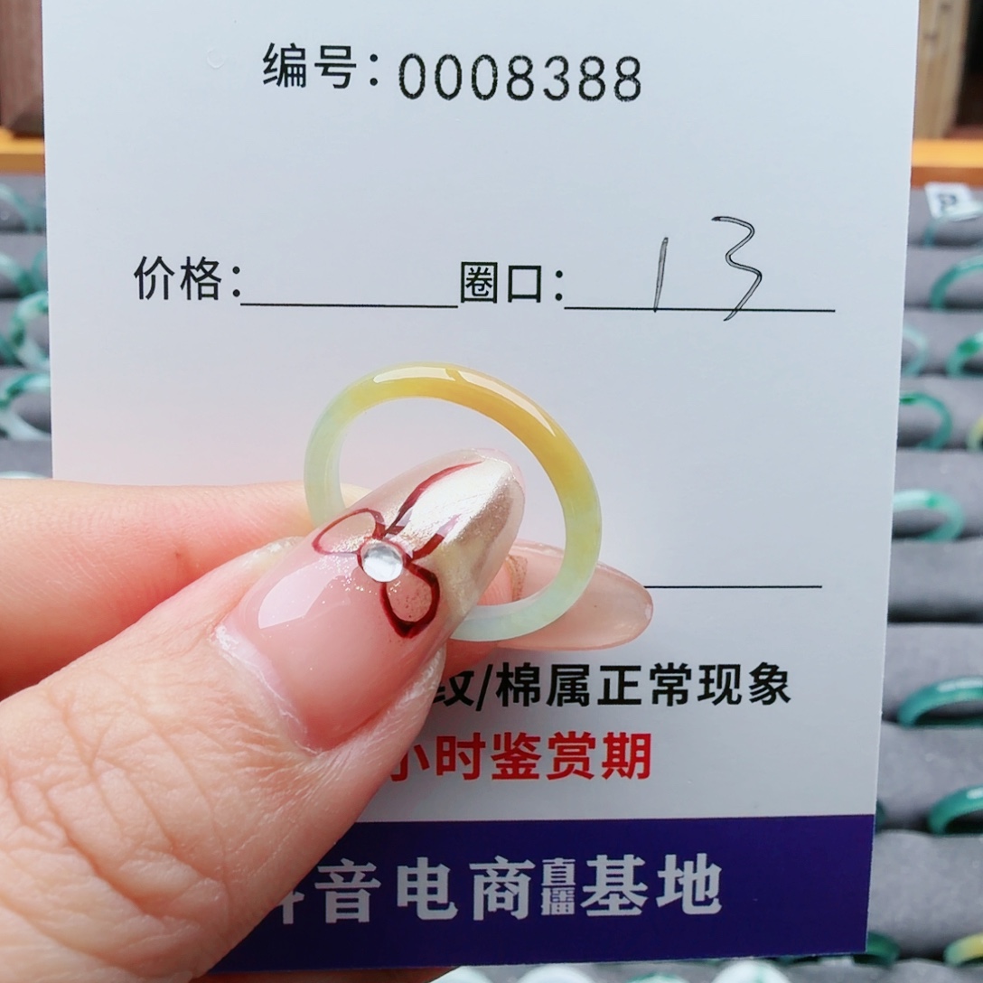 N***u翡翠未镶嵌戒指翡翠