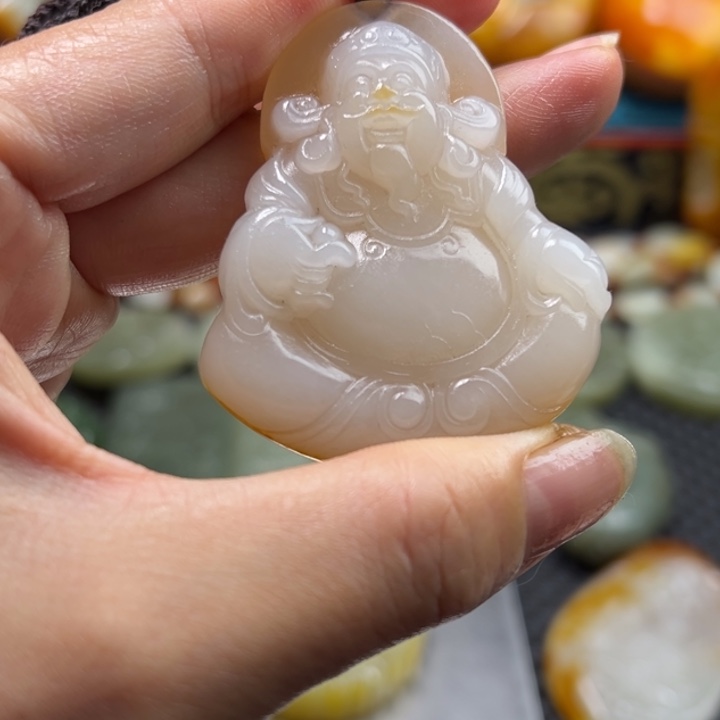 用***0和田玉未镶嵌挂件