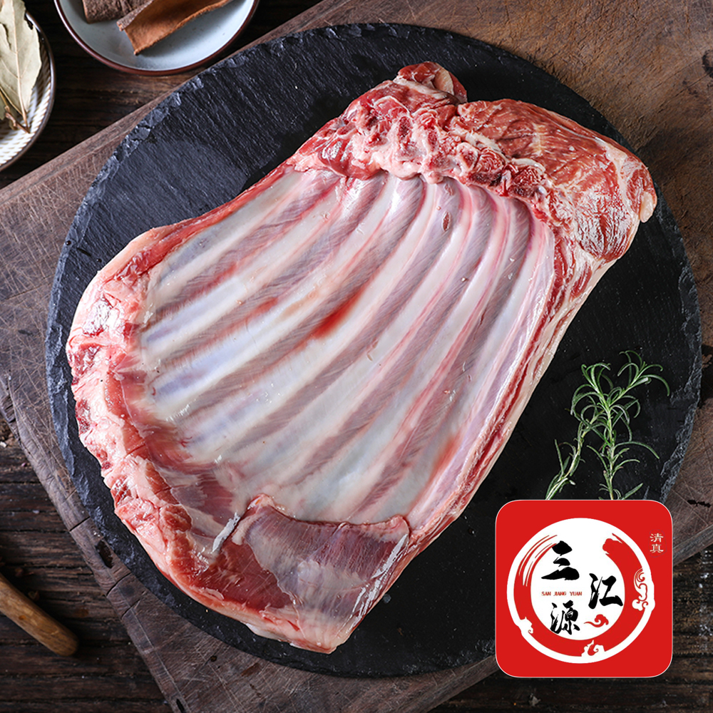 【羊排】3斤起【肥瘦相间，介意慎拍】可清炖、烧烤，柔嫩不膻~默认切块羊排同城配